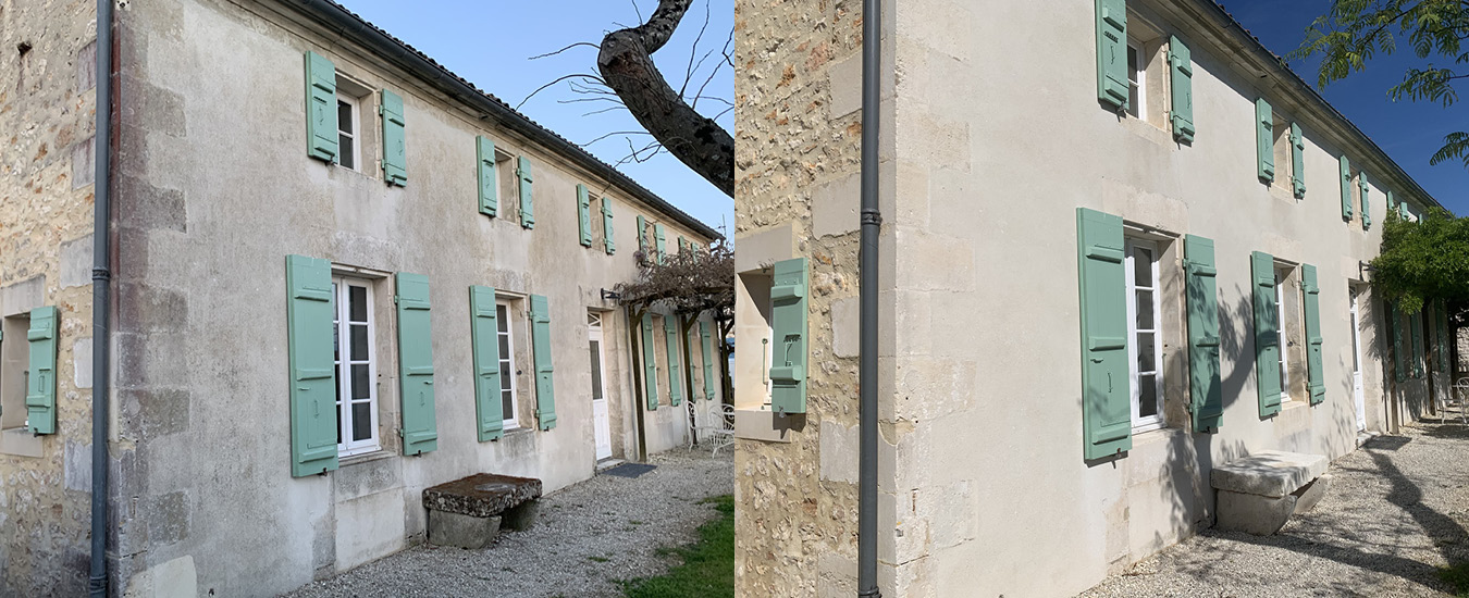 Nettoyage Façade Pierre Ouest Applic