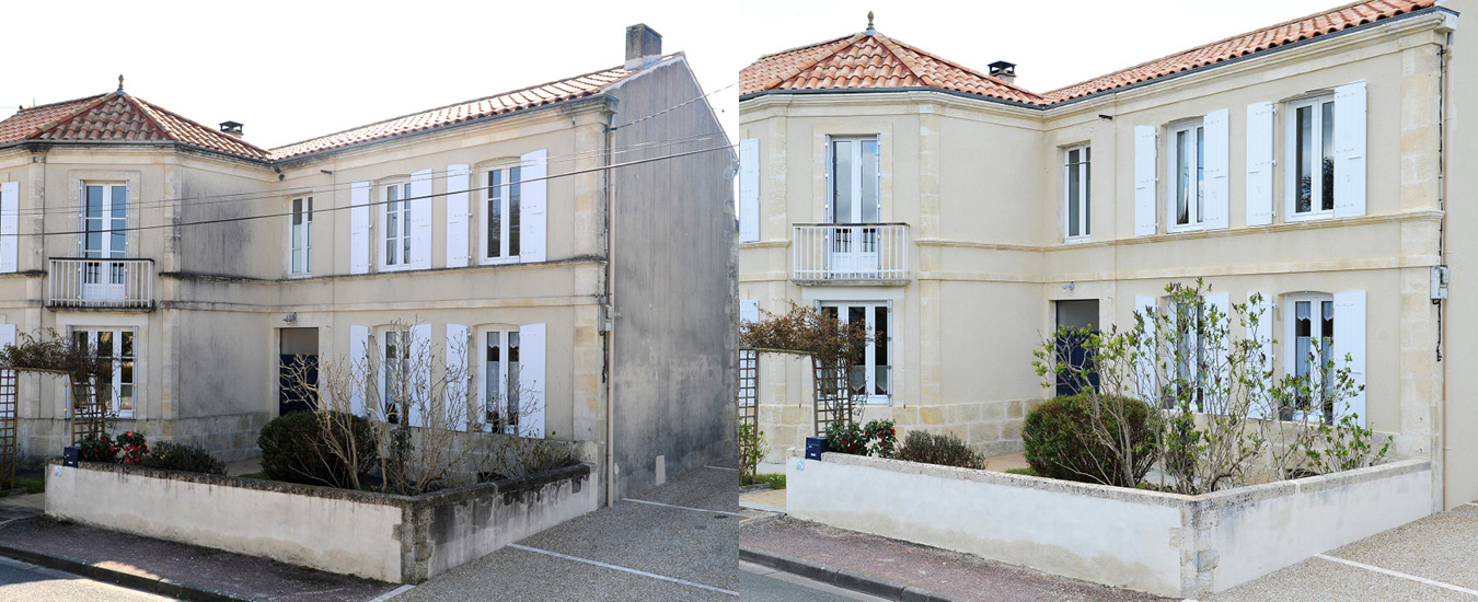 Nettoyage Façade Ouest Applic