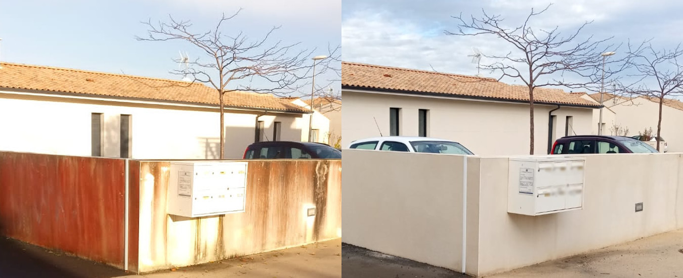 Nettoyage Façade Ouest Applic